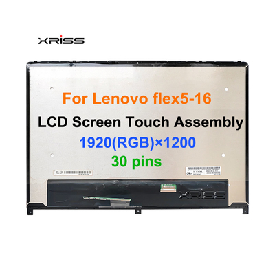 16.0インチタッチスクリーン レーノボ IdeaPad Flex 5-16シリーズ Flex 5 16ALC7 16IAU7 ディスプレイアセンブリ FHD 1920x1080