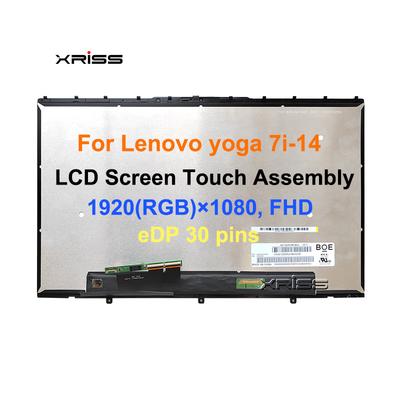 レノボ ヨガ 7-14ACN6 7-14ITL5 LCD ラップトップディスプレイ タッチスクリーン アセンブリ 5D10S39740 5D10S3