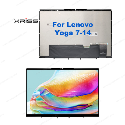 Lenovo Yoga 7-14 タッチスクリーンアセンブリディスプレイデジタイザ交換用 新しいMNE007QS3-2